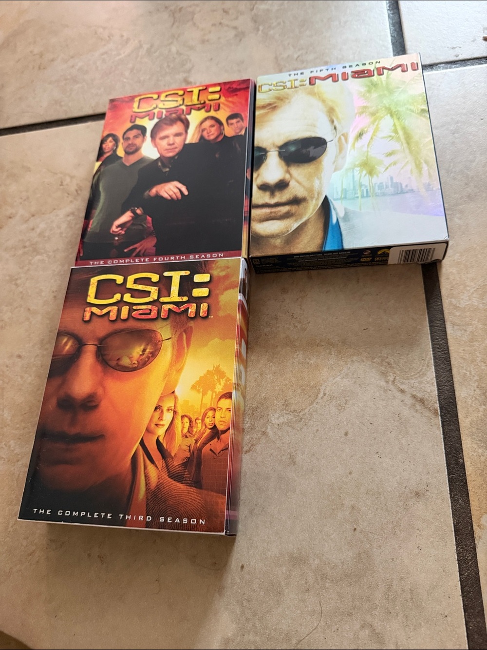 CSI: Miami DVD Box Set - Multi-Season (Orange, Yellow, Black)
